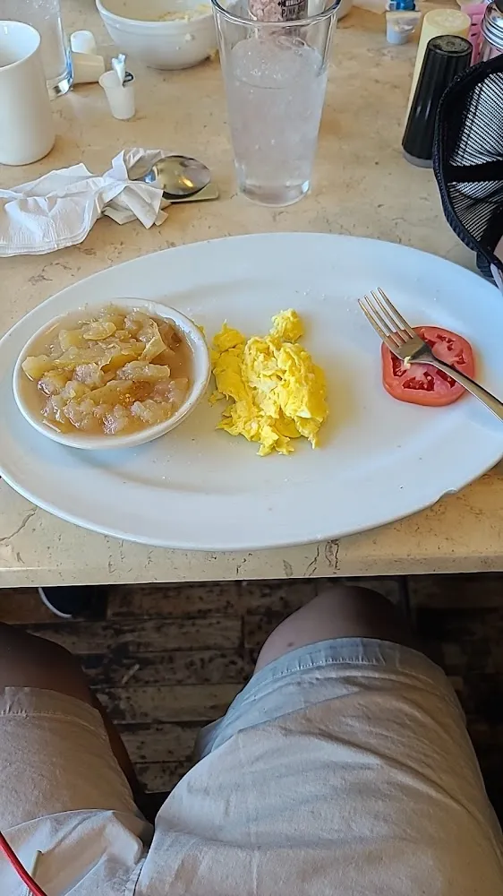 Two Eggs with a Side of Apples